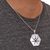 Sterling silver pendant necklace, 'Molecular Star' - Taxco Sterling Silver Artisan Crafted Pendant Necklace thumbail