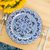 Ceramic dinner plate, 'Cholula Blossoms' - Handcrafted Authentic Mexican Blue Talavera Style Plate (image 2) thumbail