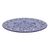 Ceramic dinner plate, 'Cholula Blossoms' - Handcrafted Authentic Mexican Blue Talavera Style Plate (image 2d) thumbail