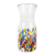 Handblown glass carafe, 'Confetti Festival' - Eco-Friendly Handblown Colorful Recycled Glass Carafe (image 2b) thumbail