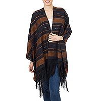 Cotton rebozo shawl,