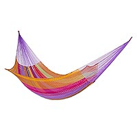 Nylon hammock Caribbean Splendor triple Mexico