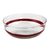 Blown glass bowl, 'Chestnut Band' - Mexican Hand Blown Brown Stripe 100 oz Glass Bowl (image 2a) thumbail