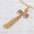 Gold plated agate jewelry set, 'All Dressed Up' - Mexican Handcrafted 18k Gold Plated Jewelry Set with Agate (image 2e) thumbail