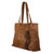 Leather shoulder bag, 'Capacious in Chestnut Brown' - Roomy Chestnut Brown Artisan Crafted Leather Shoulder Bag (image 2b) thumbail