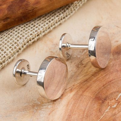 Sterling silver cufflinks, Splendid Moons