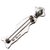 Sterling silver brooch pendant, 'Catrina Chic' - Sterling Silver Mexico Day of the Dead Brooch Pendant (image 2e) thumbail