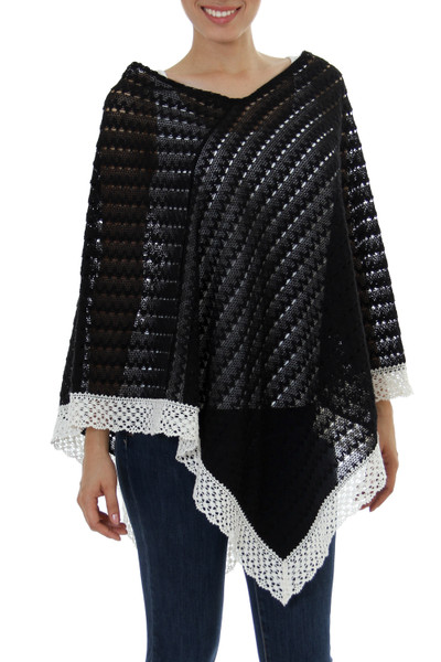 Cotton poncho, Mountain Ridges
