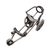 Recycled auto parts bottle holder, 'Cannon' - Recycled Metal Auto Parts Bottle Holder from Mexico (image 2a) thumbail