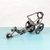 Recycled auto parts bottle holder, 'Cannon' - Recycled Metal Auto Parts Bottle Holder from Mexico (image 2b) thumbail