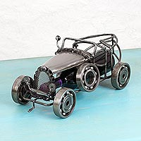 Recycled auto parts bottle holder Vintage Car Mexico