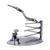Recycled auto parts sculpture, 'Wrestling Match' - Recycled Auto Parts Sculpture of Wrestlers (image 2d) thumbail