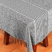 Cotton blend tablecloth Rainy Morning Mexico