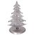 Recycled metal sculpture, 'Christmas Tree Gleam' - Recycled Metal Christmas Tree Sculpture from Mexico (image 2e) thumbail
