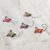 Wood alebrije ornaments, 'Colorful Frogs' (set of 5) - Five Hand-Painted Frog Alebrije Ornaments from Mexico (image 2d) thumbail
