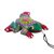 Wood alebrije ornaments, 'Colorful Frogs' (set of 5) - Five Hand-Painted Frog Alebrije Ornaments from Mexico (image 2h) thumbail