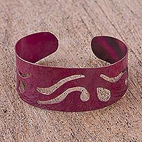 Copper cuff bracelet,