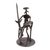 Recycled metal sculpture, 'Quixote on the Way' - Rustic Recycled Metal Eco-Friendly Sculpture of Quixote (image 2d) thumbail
