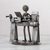 Auto part sculpture, 'Rustic Lathe Operator' - Eco Friendly Rustic Lathe Operator Auto Part Sculpture thumbail