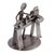 Auto part sculpture, 'Rustic Lathe Operator' - Eco Friendly Rustic Lathe Operator Auto Part Sculpture (image 2d) thumbail