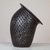Ceramic decorative vase, 'Geometry of Oaxaca' - Geometric Barro Negro Ceramic Decorative Vase from Mexico (image 2c) thumbail