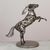 Upcycled iron sculpture, 'Strong and Present' - Handcrafted Upcycled Iron Horse Sculpture from Mexico (image 2b) thumbail