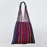Cotton shoulder bag,