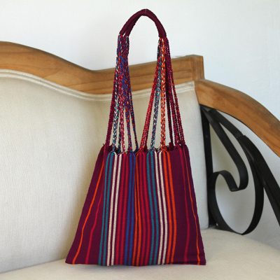 Cotton tote, Mulberry Passion