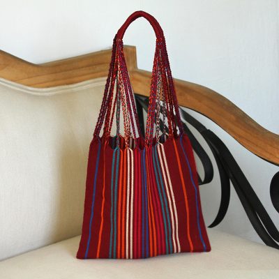 Cotton tote, Crimson Passion