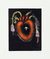 'Hummingbird Heart' - Signed Floral Heart Surrealist Print from Mexico thumbail