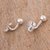 Sterling silver cufflinks, 'Cultural Intrigue' - Handcrafted Sterling Silver Cufflinks from Mexico (image 2c) thumbail