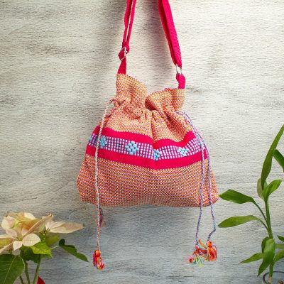 Cotton sling, Dainty Fuchsia