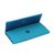 Cotton wallet, 'Sky Garden' - Handcrafted Sky Blue Embroidered Cotton Wallet with Tassel (image 2e) thumbail
