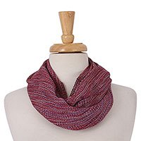 Cotton infinity scarf,