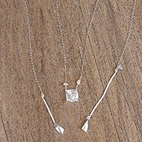 Cultured pearl wrap necklace,