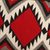 Wool cushion cover, 'Fret Framed Diamonds' - Dark Red Diamond Motif Handwoven Wool Cushion Cover (image 2c) thumbail