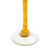 Champagne flutes, 'Confetti' (set of 6) - Mexican Handblown Glass Cocktail Champagne Flutes Set of 6 (image 2c) thumbail