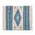 Zapotec wool cushion cover, 'Blue Diamonds' - Wool Cushion Cover with Blue Diamond Motifs from Mexico (image 2a) thumbail
