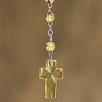 Amber rosary,