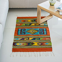 Featured review for Wool area rug, Greca Tradition (2x3.5)