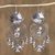 Sterling silver chandelier earrings, 'Miracle of San Miguel' - Religious Taxco Sterling Silver Chandelier Earrings thumbail