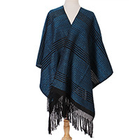 Cotton rebozo shawl,