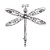 Cultured pearl filigree brooch, 'Taxco Dragonfly' - Cultured Pearl Filigree Dragonfly Brooch from Mexico (image 2a) thumbail