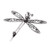 Cultured pearl filigree brooch, 'Taxco Dragonfly' - Cultured Pearl Filigree Dragonfly Brooch from Mexico (image 2c) thumbail
