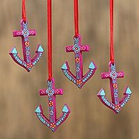 Ceramic ornaments,