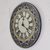 Ceramic clock, 'Timeless Talavera' - Hand-Painted Talavera Ceramic Clock from Mexico (image 2b) thumbail
