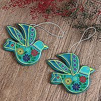 Ceramic ornaments,