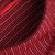 Cotton waist pack, 'Crimson Traveler' - Striped Cotton Waist Pack in Crimson Red from Mexico (image 2b) thumbail
