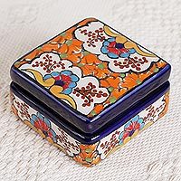 Ceramic decorative box,