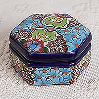 Ceramic decorative box,